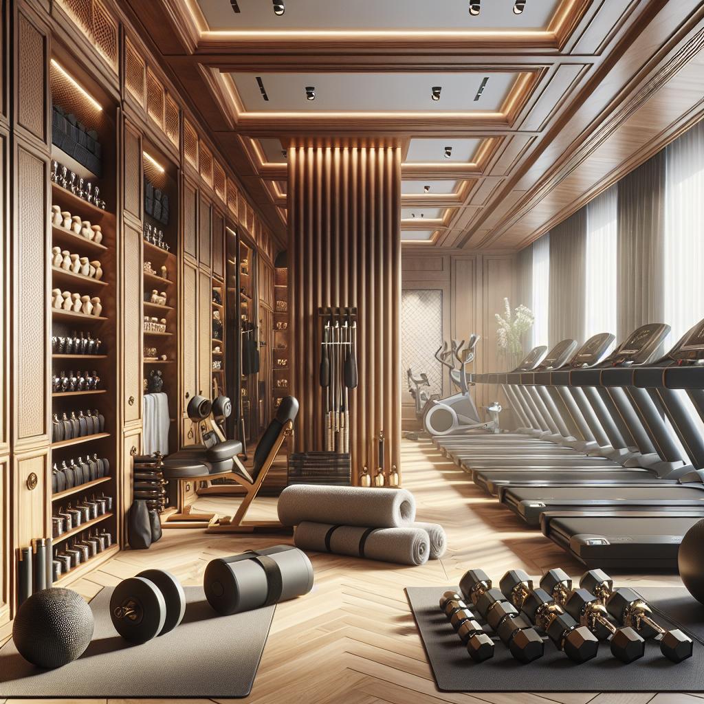 Top Luxury Home Gym Storage Solutions